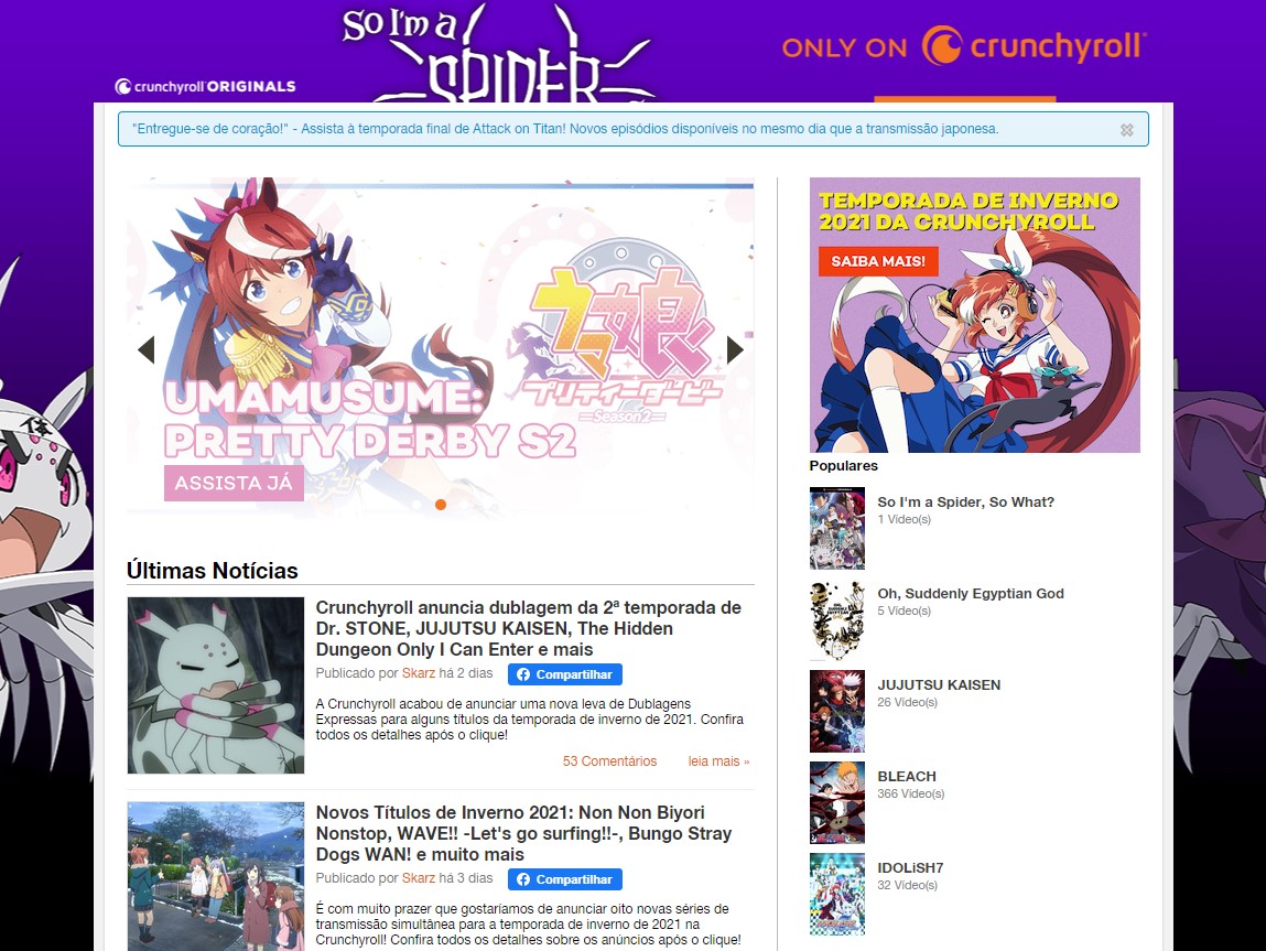Crunchyroll: como assistir animes no PC ou no celular Android - Positivo do  seu jeito